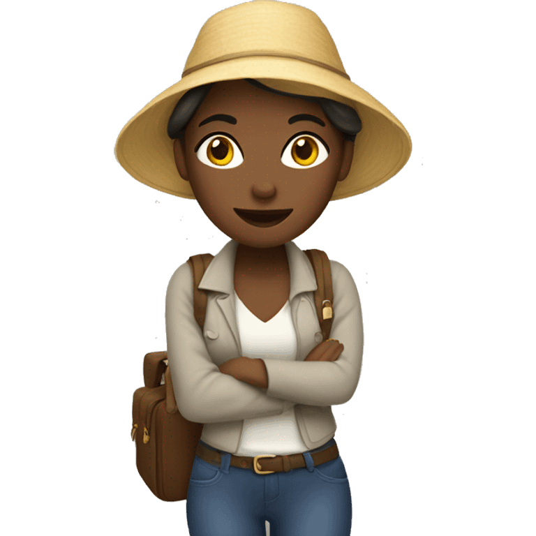 Women traveling emoji