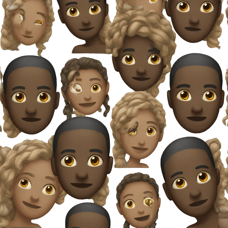 Black human emoji