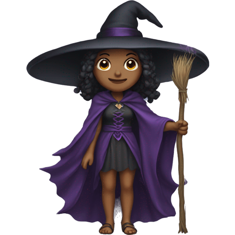 Witch in a fairy costume emoji