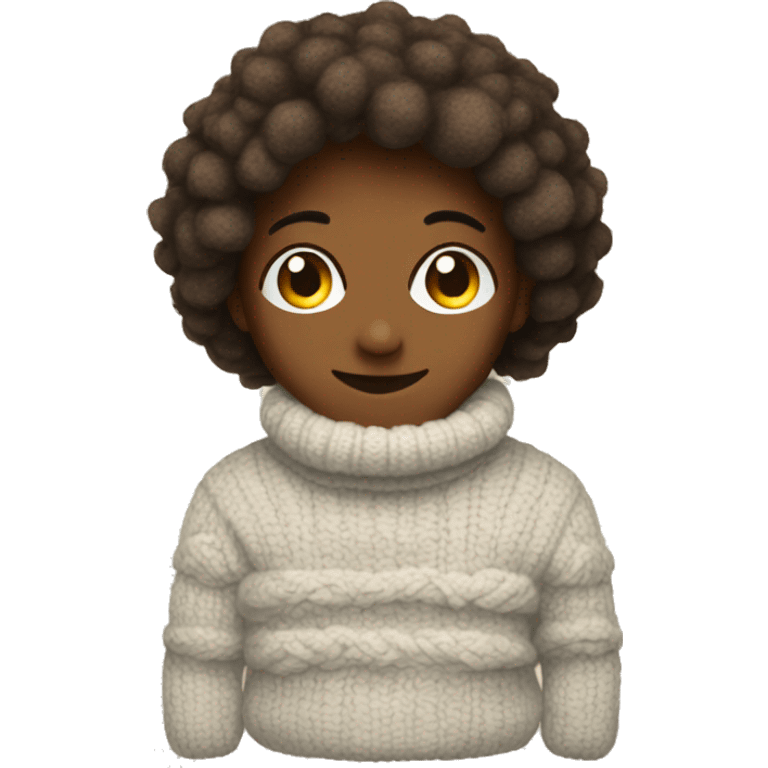 Cosy sweater emoji