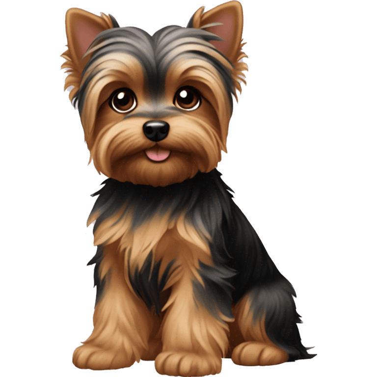 Yorkie puppy  emoji