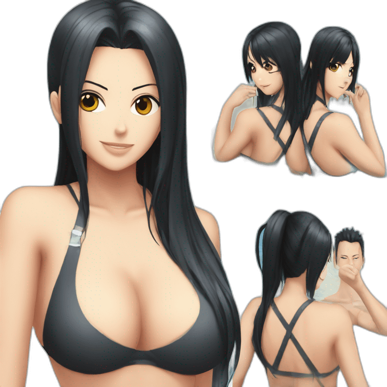 nico robin big breasts no swimsuit emoji