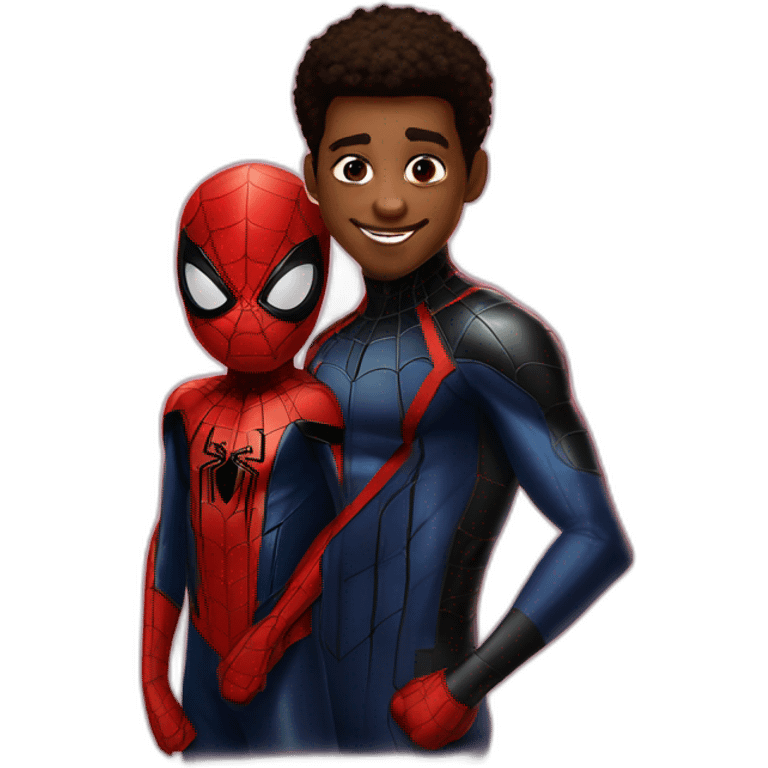 peter parker e miles morales emoji