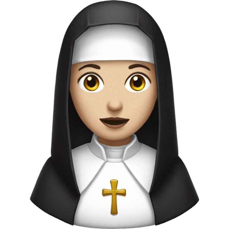 The nun emoji