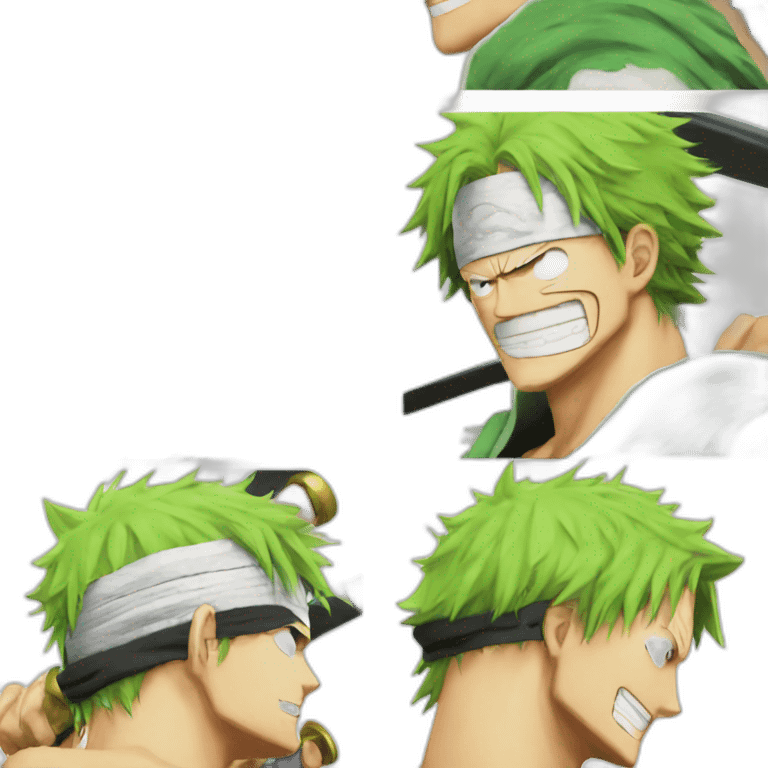 One piece zoro emoji