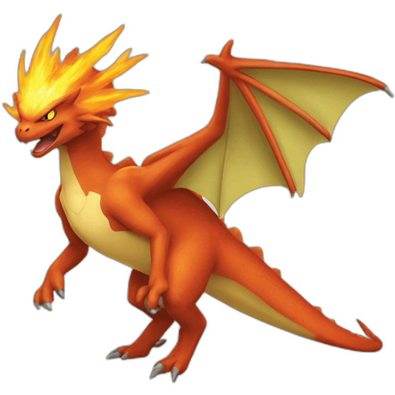 Pokémon dracaufeu emoji