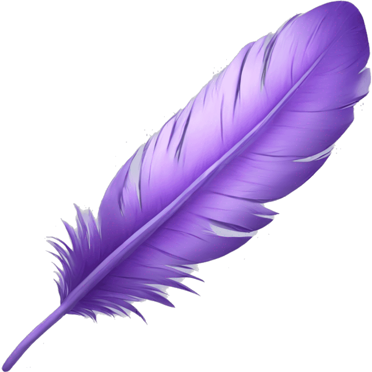 lilac feather emoji