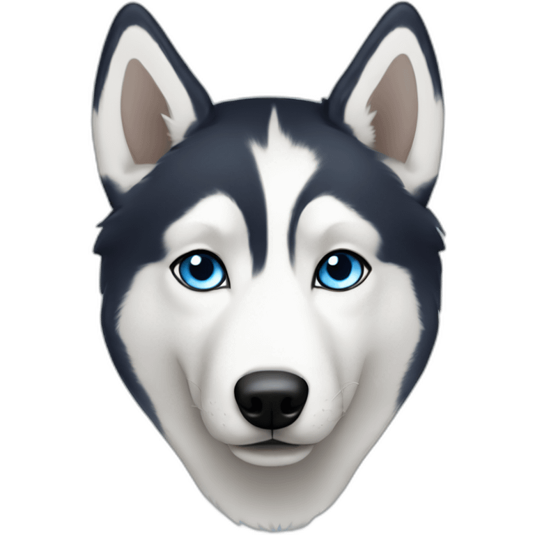 face spots husky blue eyes emoji