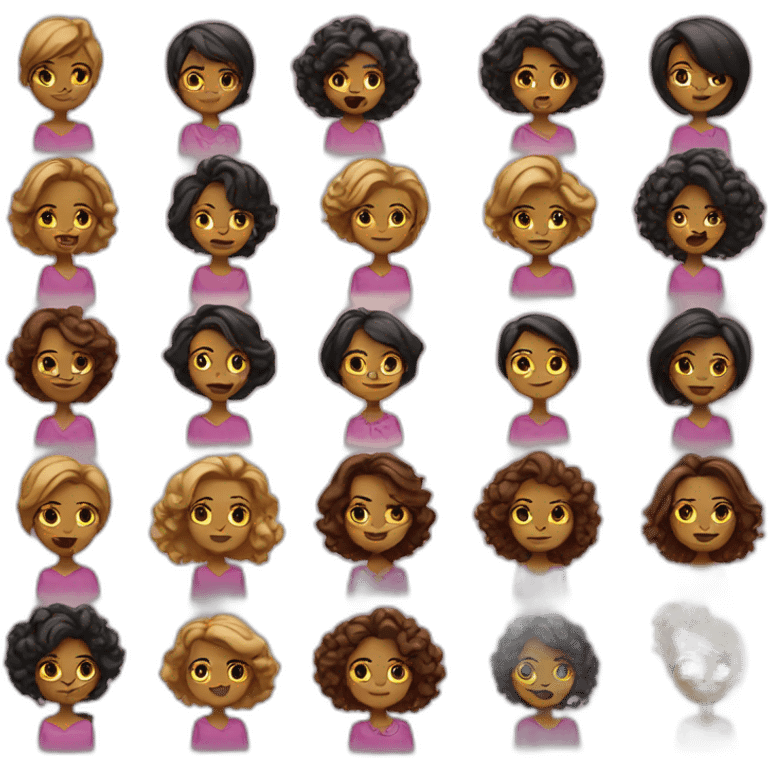 Emoji DE mujeres emoji