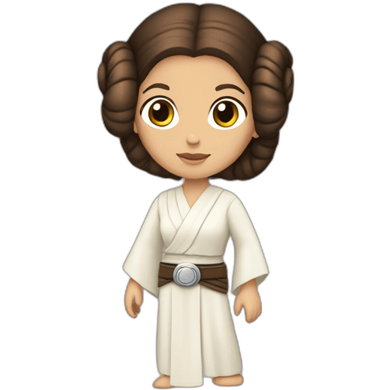 Princess Leia emoji