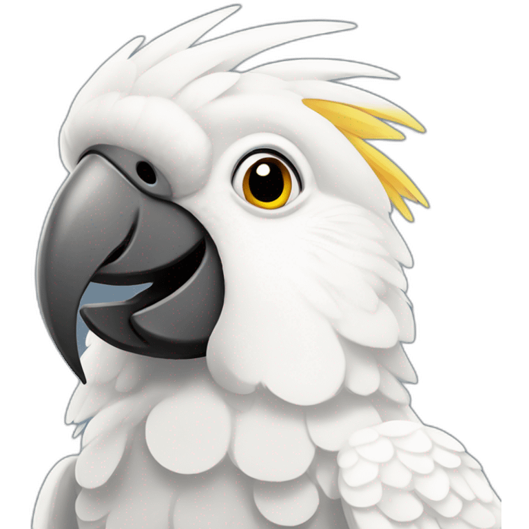 happy cockatoo emoji