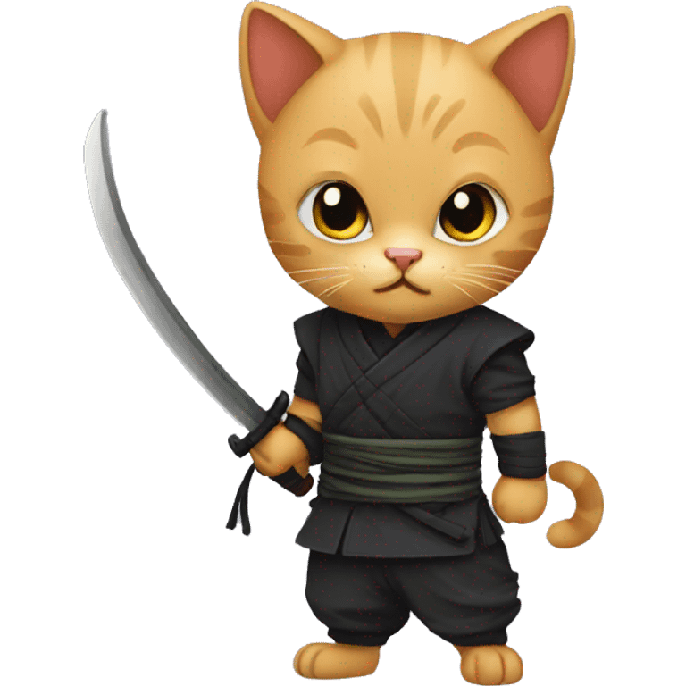 ninja kitten emoji