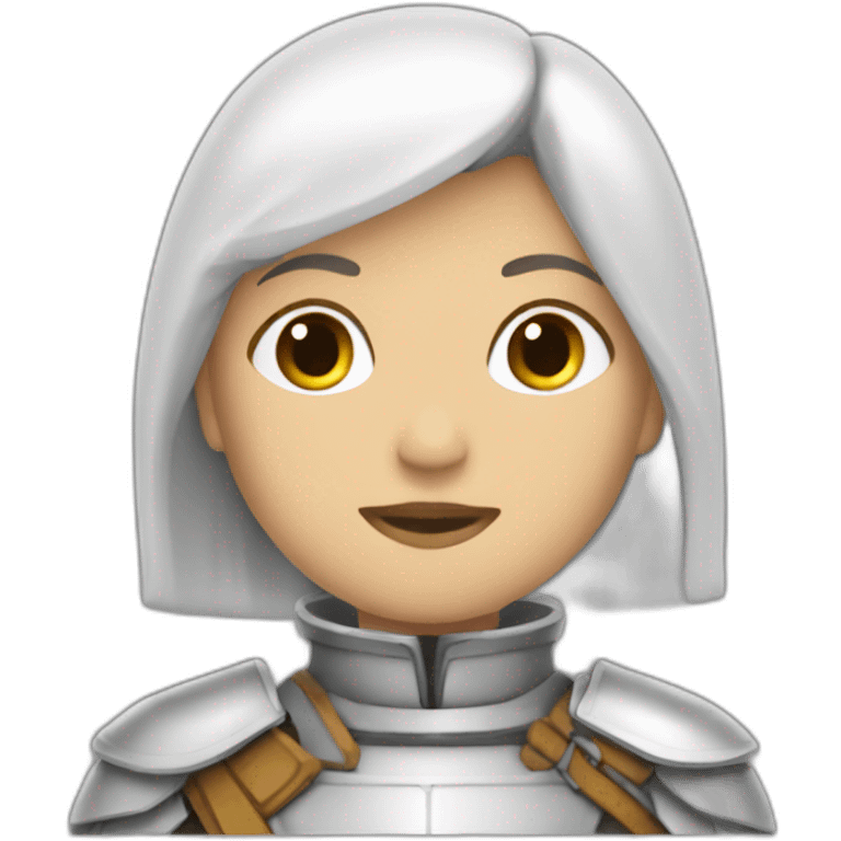 Jeanne d’arc au bûcher emoji