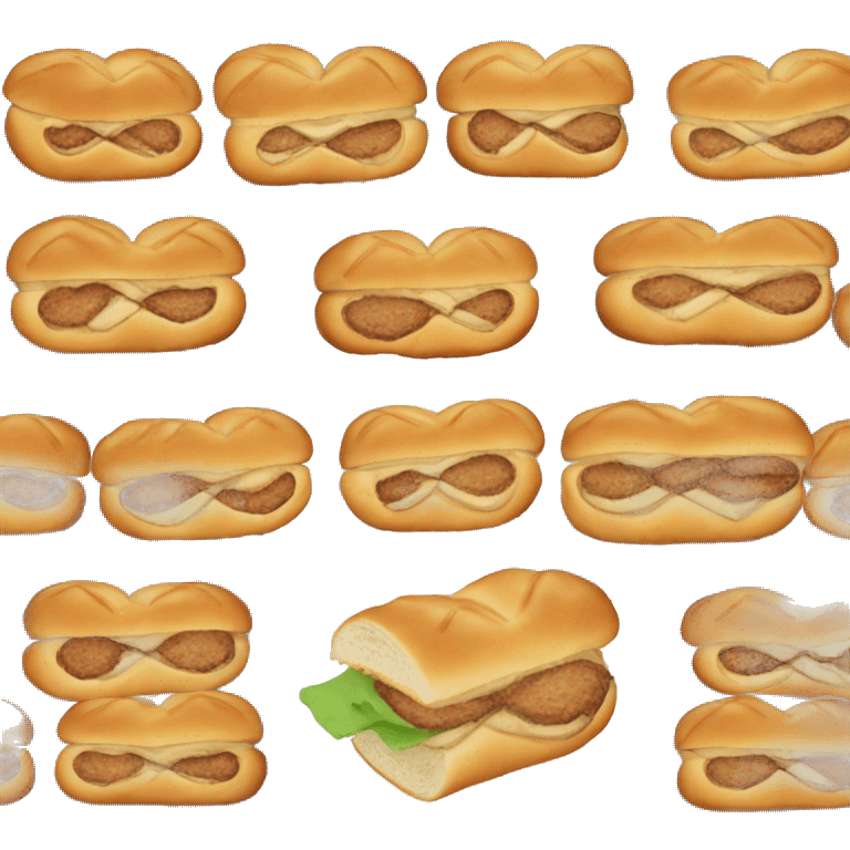 challah schnitzel sandwich emoji