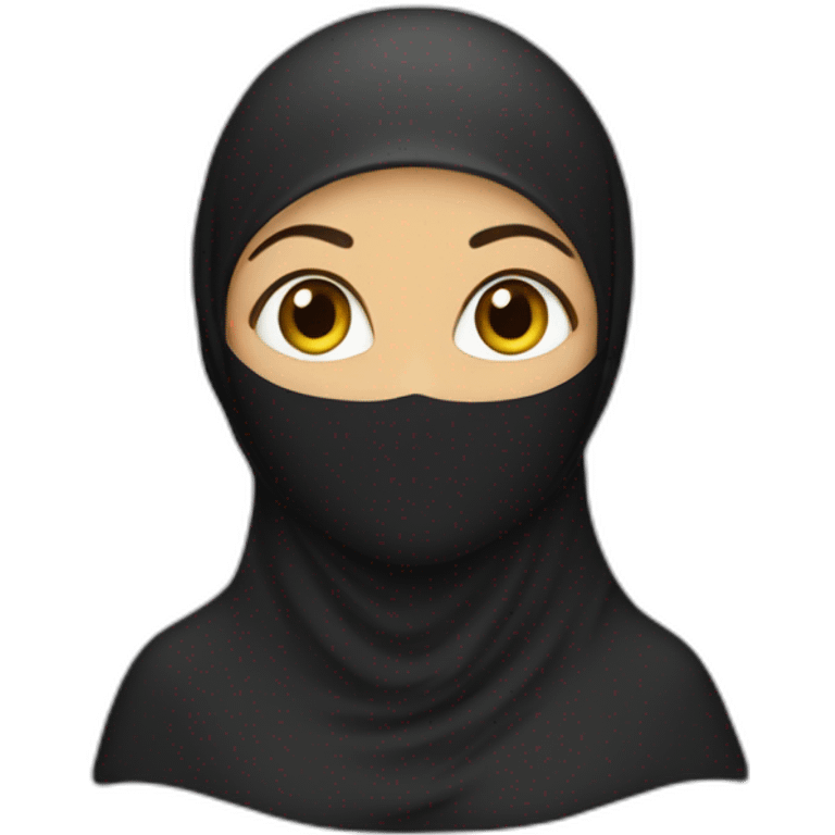 femme avec burkini emoji