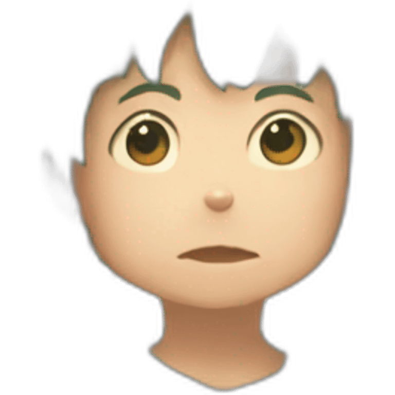 Ponyo of Ghibli anime emoji