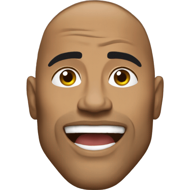 The Rock emoji