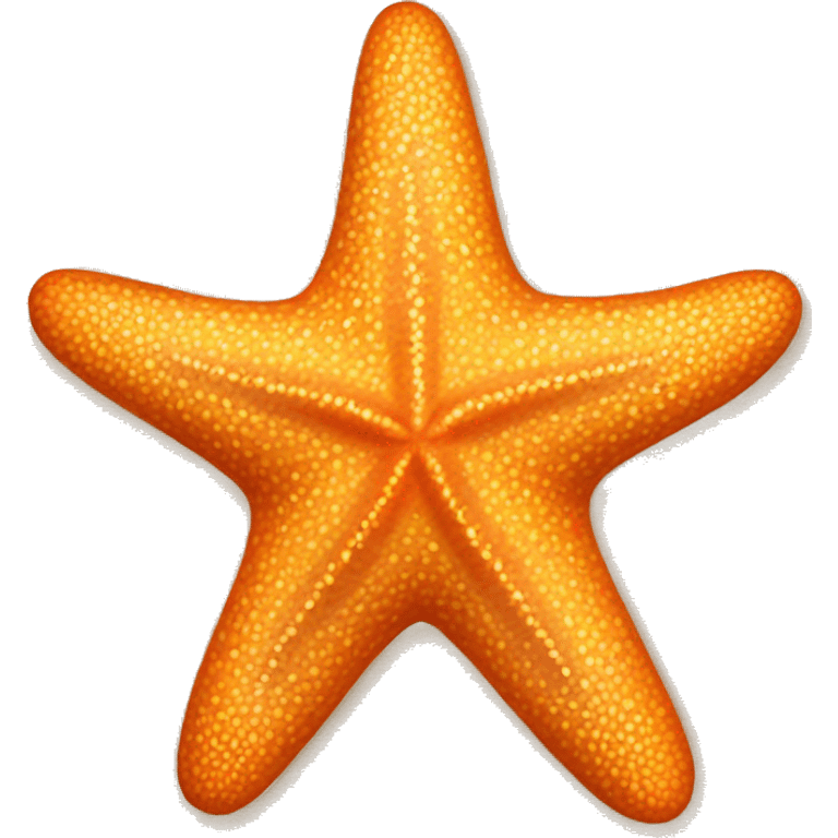 orange starfish emoji