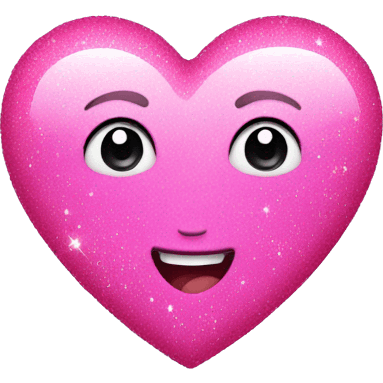 pink heart with sparkles emoji