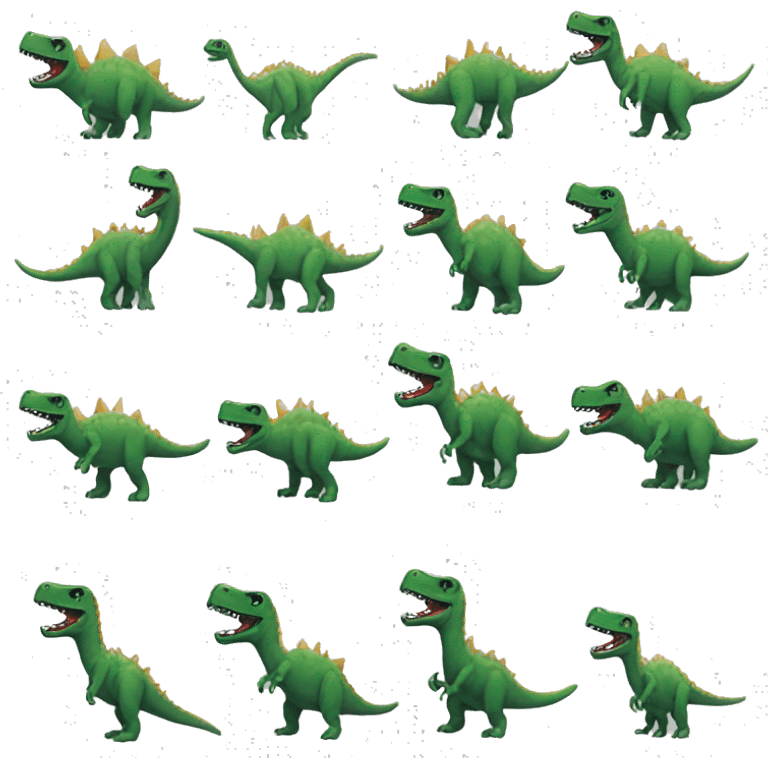 Dino typing emoji