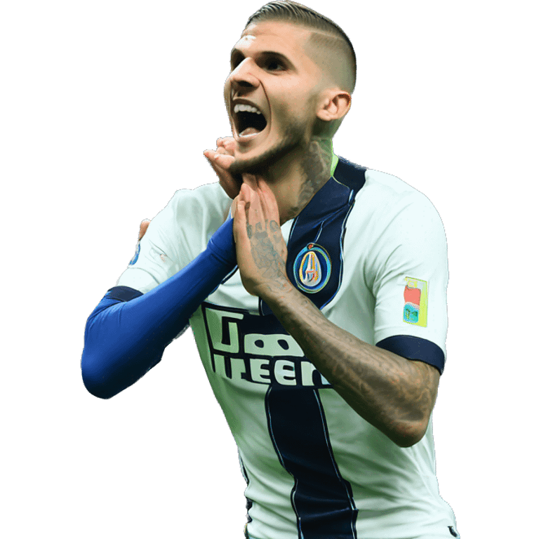 mauro icardi goal celebration emoji