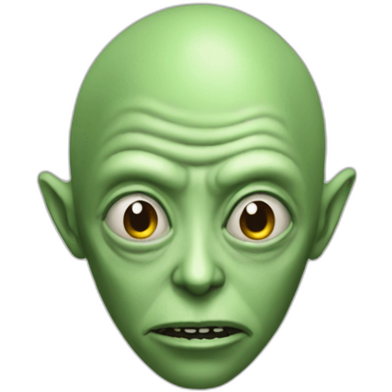 Trump alien emoji