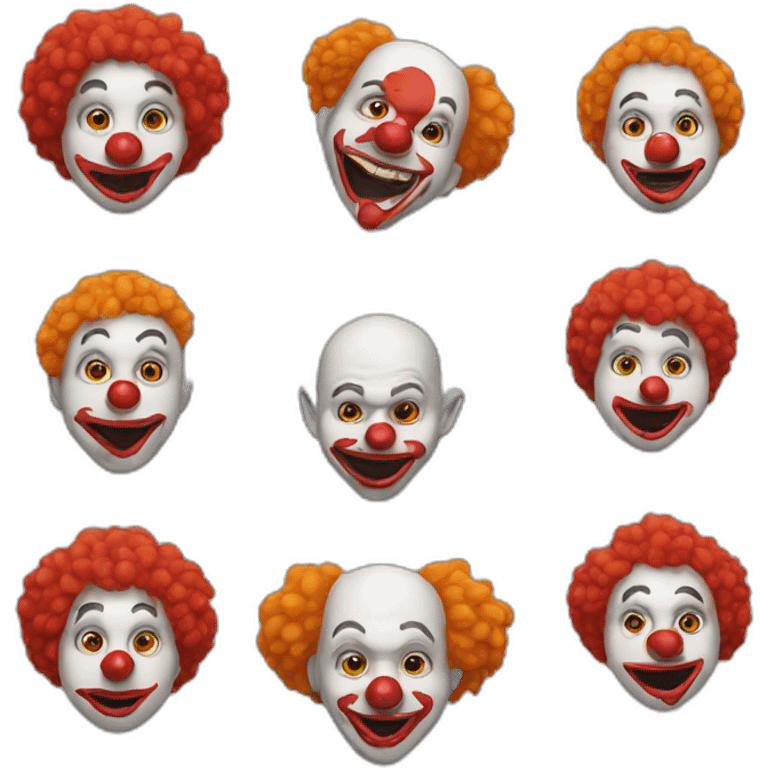 clowns emoji