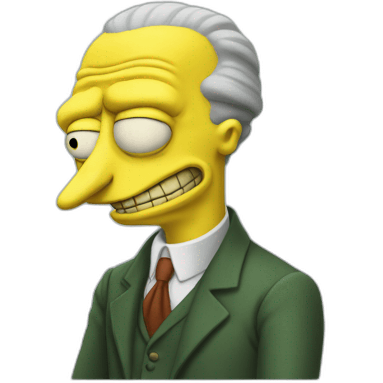 Mr Burns emoji