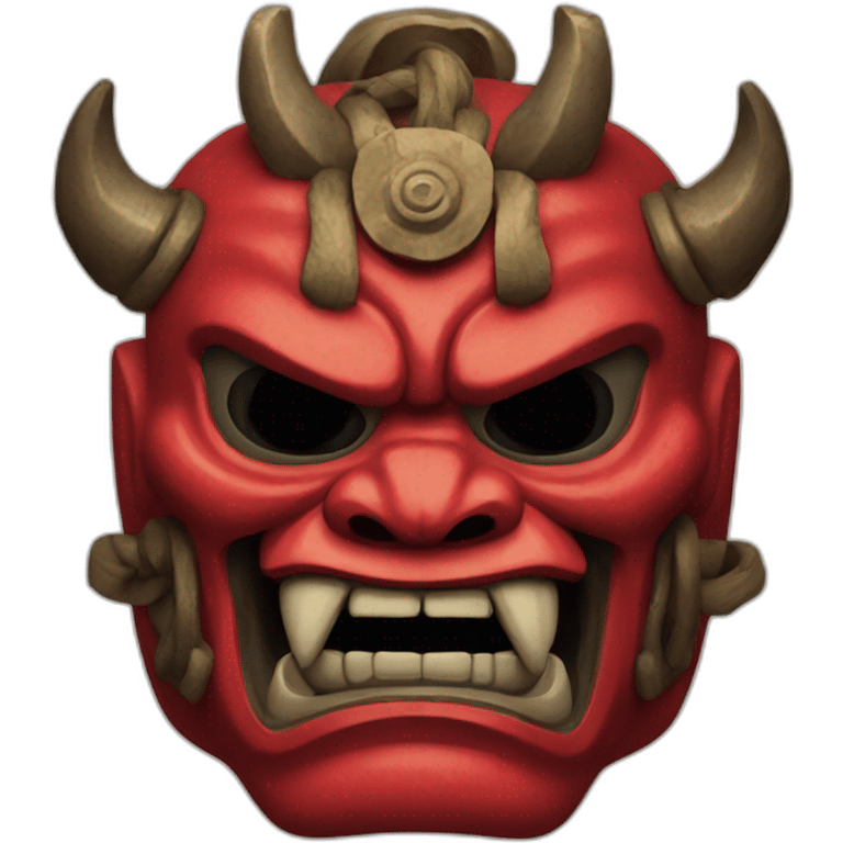 fuel japanese oni mask emoji