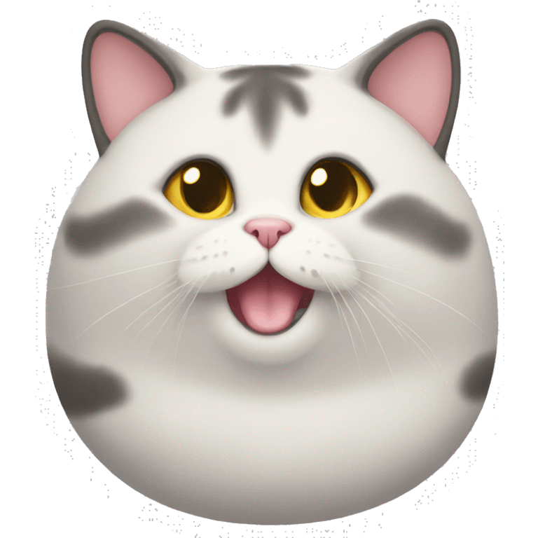 chubby cat emoji