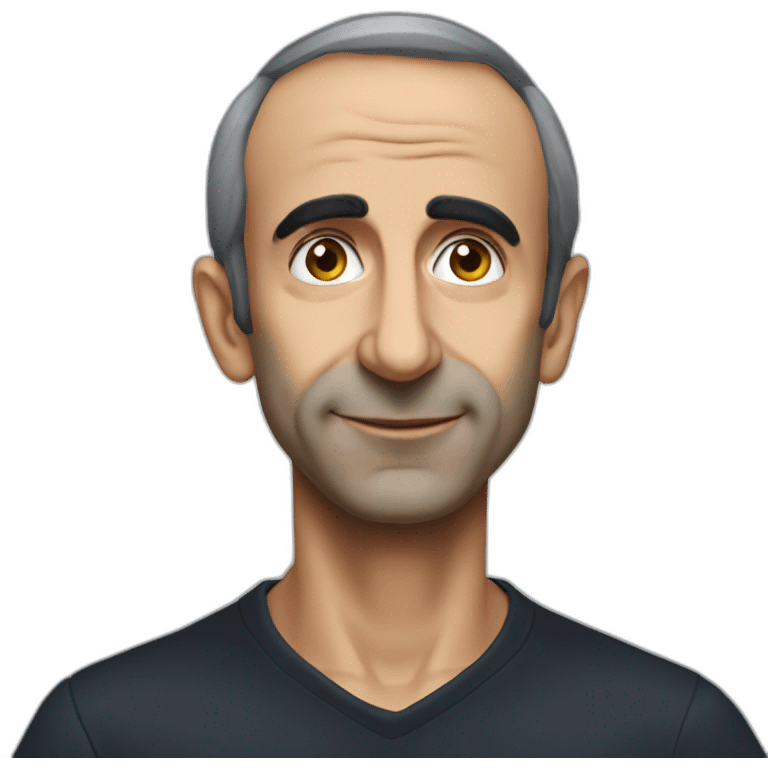 Zemmour qui tape macron emoji