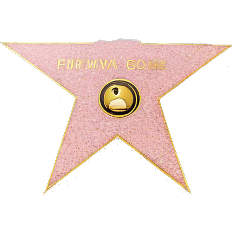 walk of fame emoji