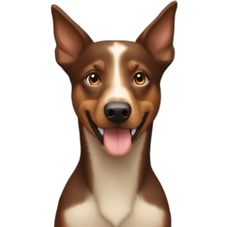 Australian kelpie marron emoji