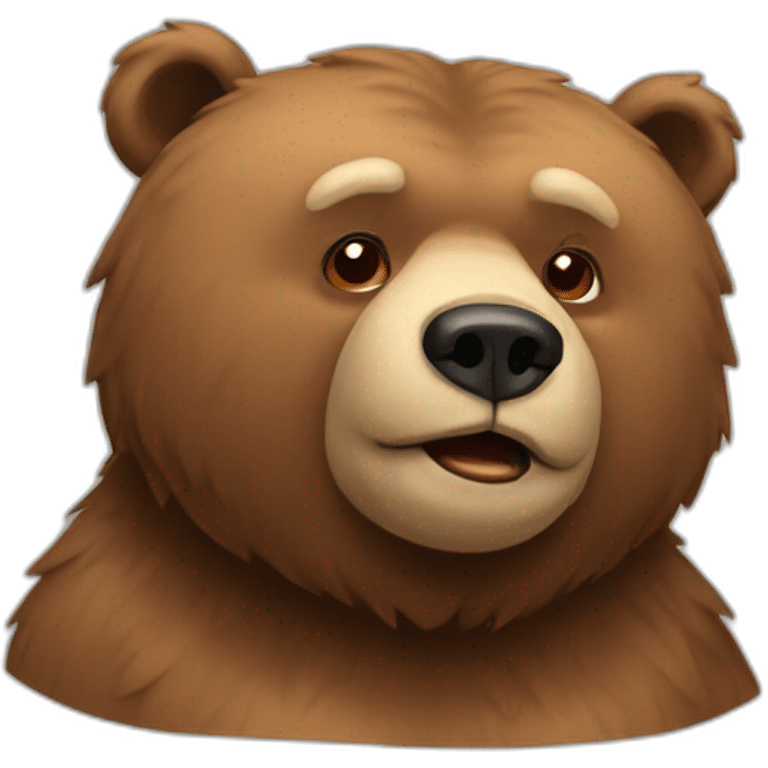 Big bear emoji