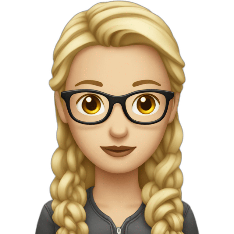 web developer tech white girl emoji