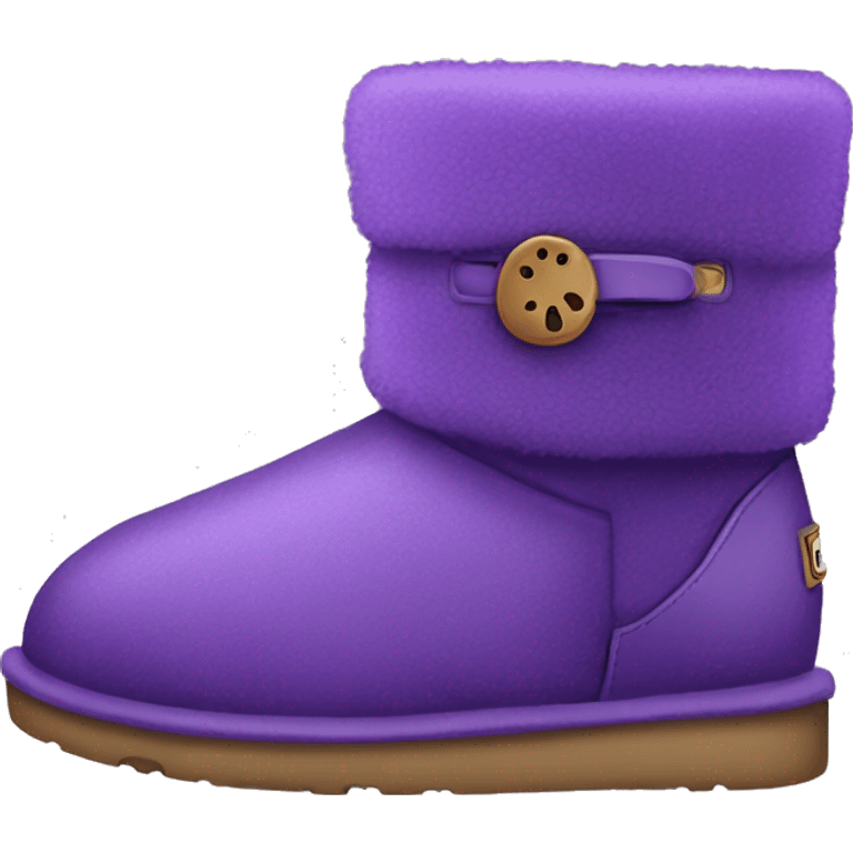 Purple Ugg emoji