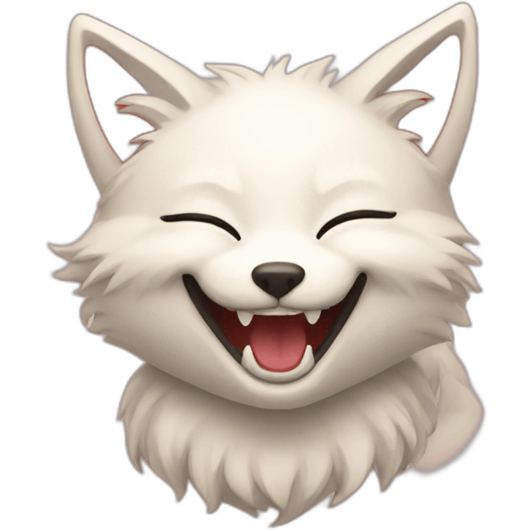 happy Kitsune  emoji