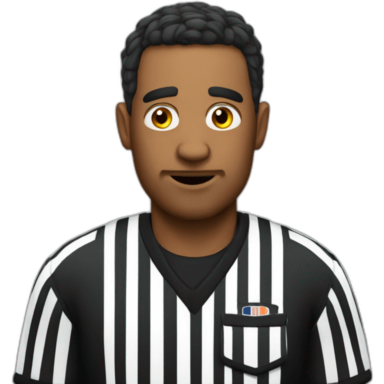 Stupid referee emoji