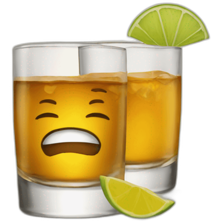 wisky col and tequila emoji