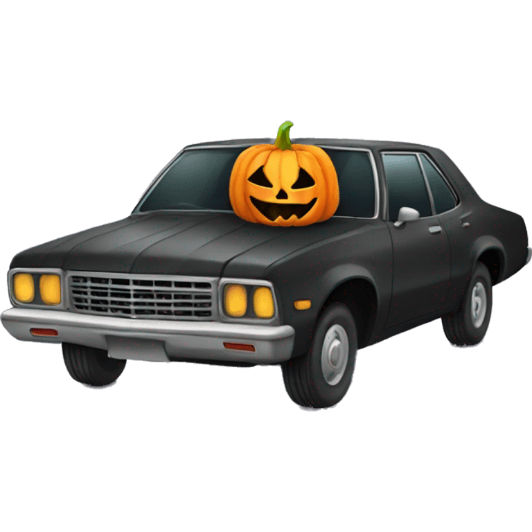 holloween car emoji