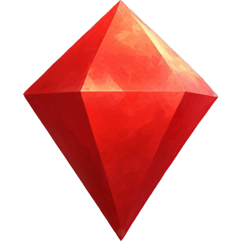 a red abstract magical artifact emoji