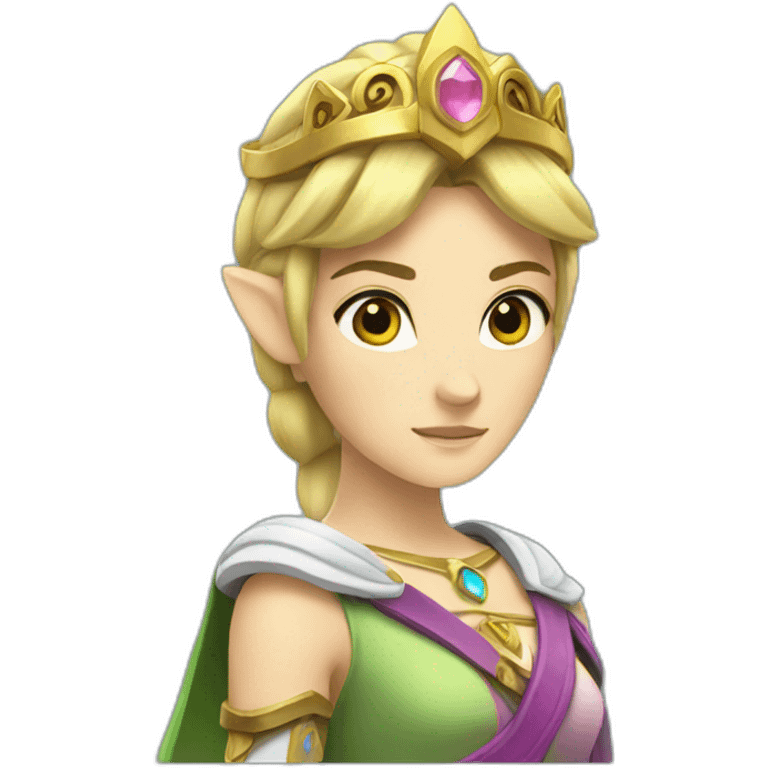 Emoji princess Zelda emoji