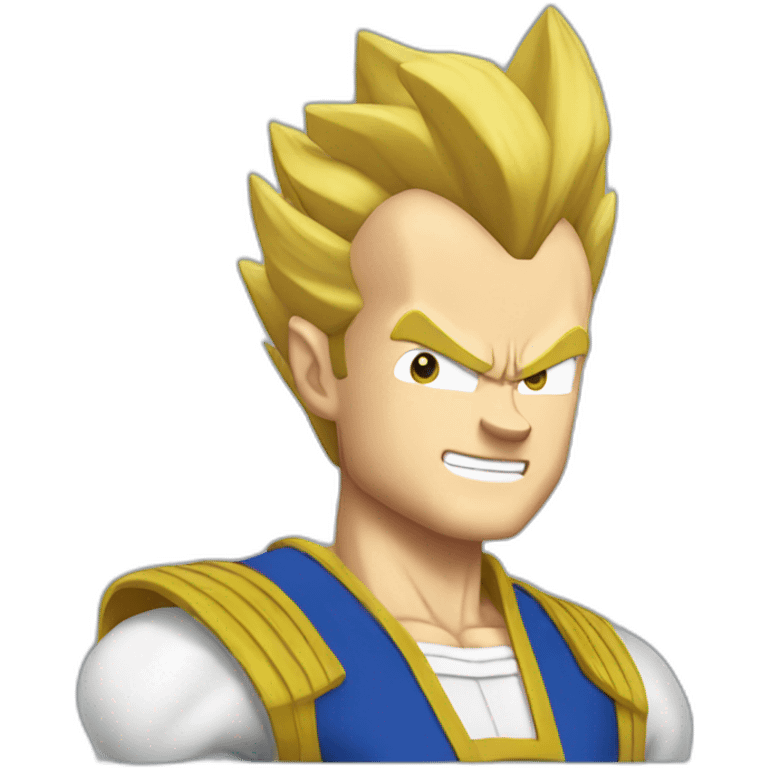 vegeta blond beard emoji