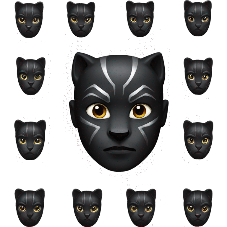 black panther emoji