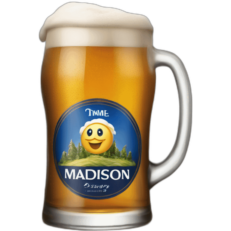 Madisson beer emoji