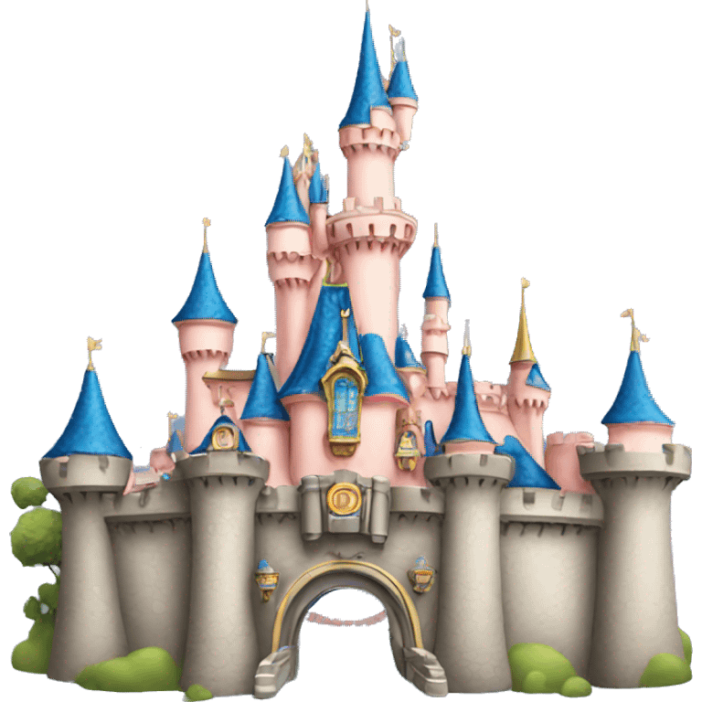 Disneyland Paris castle emoji