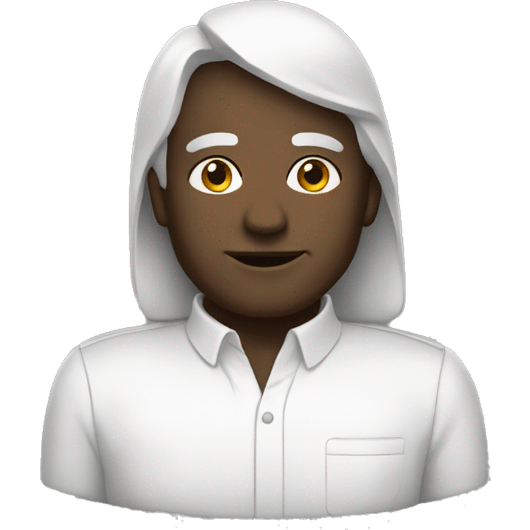 White PC emoji