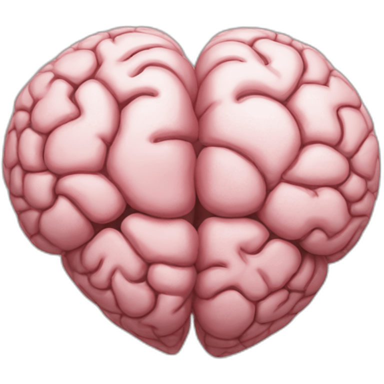 brain heart emoji