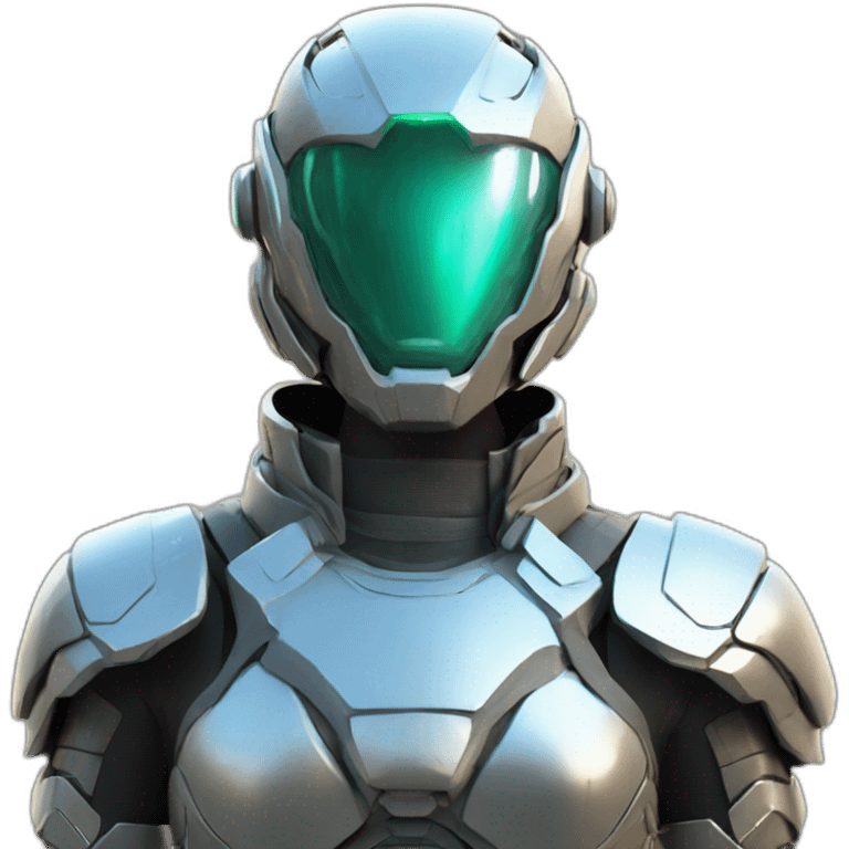 futuristic armored Omega Energy breastplate emoji