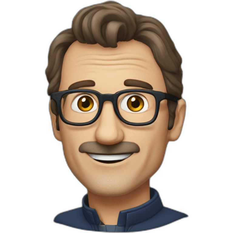 Fusion entre un bernard l'hermite et Thierry Lhermitte emoji